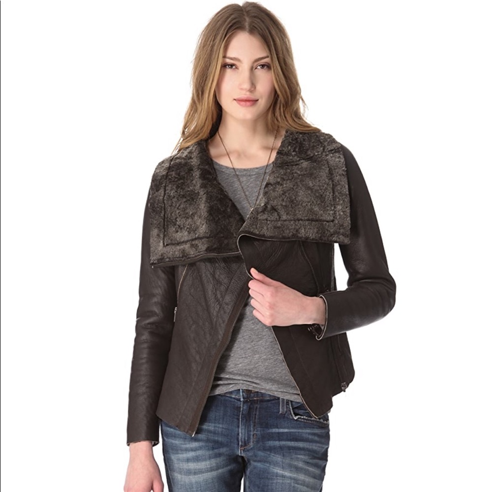 Muubaa real shearling jacket